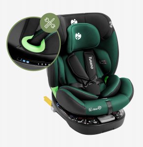 Fotelik samochodowy Recaro Obrotowy Loom 35 Black Green (TN-LOOM 35 BLACK-GREEN) 3