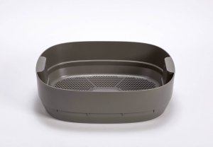 Ekobat Kompostownik domowy dla dżdżownic 50x38 cm ciemnoszary Urbalive 5