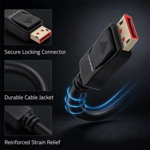 Qoltec Kabel DisplayPort M/M v2.1 | 40G | 2m (52732) 7