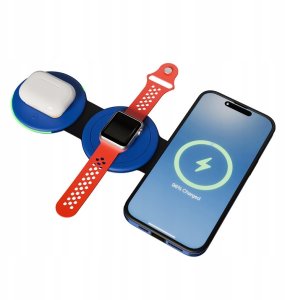 Ładowarka OCPC FCB 3-in-1 wireless charger (OCFCBWC3BL) 5