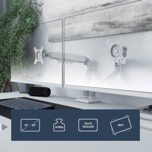 MarkAdler Uchwyt na dwa monitory Flow 4.0 (MA-FLOW 4.0) 3