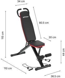 Athler Ławka do ćwiczeń Gorilla 15 16