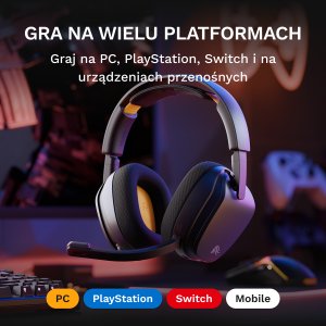 Słuchawki Glorious GHS Wireless InfinitePlay Czarne (GLO-A-5-PC-BLK) 11