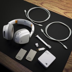 Słuchawki Glorious GHS Wireless InfinitePlay Białe (GLO-A-5-PC-WHT) 24