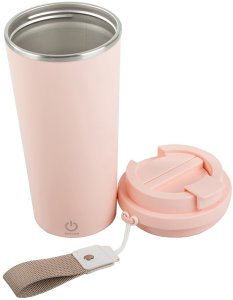 xxxxxxxxxxxxxxxx Verk Group (Verk) Kubek samomieszający 350ml stalowy termos na zimne i gorące napoje z smyczą i USB 4