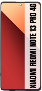 UTS-Group Wyświetlacz Do Xiaomi Redmi Note 13 Pro 4G LCD oryginał Ramka (23117RA68G, 2312FPCA6G, Oryginał, Ramka, Service Pack, Xiaomi Redmi Note 13 Pro 4G) 2