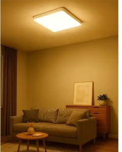 Lampa sufitowa Visional LED Waterproof luminaire 24W, 3CCT, 2640Lm, IP44, 300 x 300 x 25 mm (4752233019484) 2