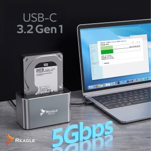 Stacja dokująca Reagle Dysków HDD SSD 2,5" 3,5" SATA USB 3.0 5Gbps obudowa dysku 5