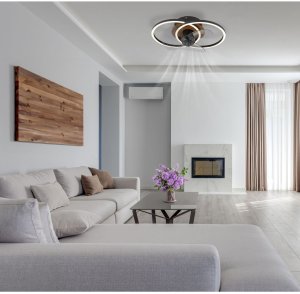 Wentylator Globe Sufitowy LED 24W Karen 03661 Globo 2