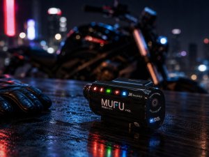 Wideorejestrator MUFU Motocyklowy V40S (2k) przód + tył (8h) + akcesoria (4711148726139) 11