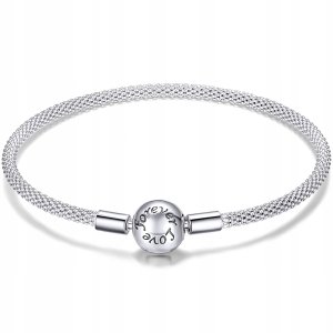 Ivybands Bransoletka modułowa srebro 925 do charms love charms srebrna pr 925 11