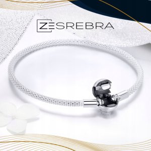 Ivybands Bransoletka modułowa srebro 925 do charms love charms srebrna pr 925 5