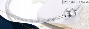 Ivybands Bransoletka modułowa srebro 925 do charms love charms srebrna pr 925 7