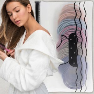WTM GUMKI DO WŁOSÓW CIENKIE 100 SZT GUMKA 6 KOLORÓW 10