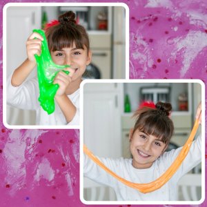 WTM Slime zestaw epic do robienia glutów slajm glutki duży XXL największy 7