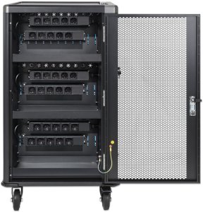 Manhattan Szafa Stacja Wózek do ładowania 30 laptopów 16" 30 gniazd AC 230V (181198) 10
