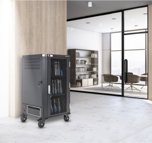 Manhattan Szafa Stacja Wózek do ładowania 30 laptopów 16" 30 gniazd AC 230V (181198) 2