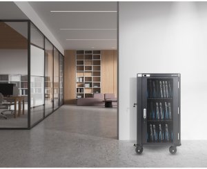 Manhattan Szafa Stacja Wózek do ładowania 30 laptopów 16" 30 gniazd AC 230V (181198) 4