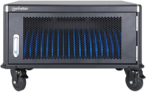 Manhattan Szafa Stacja Wózek do ładowania 20 laptopów 16" 20 gniazd AC 230V (181129) 6