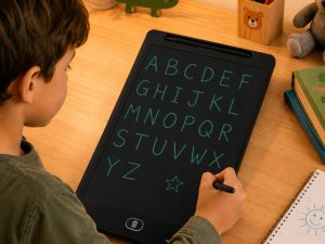 Tablet Verk Tablet graficzny do rysowania i pisania znikopis tablica 16" cala z rysikiem i ekranem LCD 10