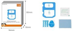 SunnyLife Szkło Ar Hartowane 9h Na Ekran Obiektyw Do Insta360 Luna Ultra Ramka Quick / Lu-bhm252-1 / Bhm252 (SB12001) 9