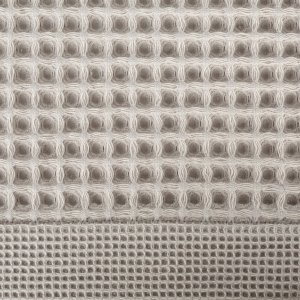 Eurofirany Ręcznik bawełniany MELO 70x140 srebrny gofrowany 400 g/m2 3
