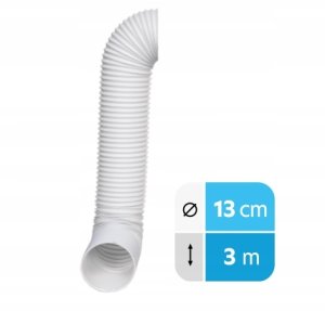 Warmtec Rura do klimatyzatora przenośnego (fi13cm) - 3m (5906142978953) 12