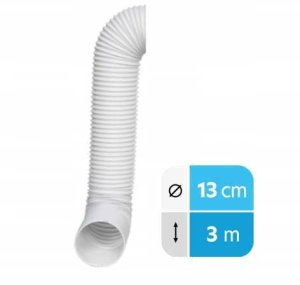 Warmtec Rura do klimatyzatora przenośnego (fi13cm) - 3m (5906142978953) 2