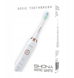 Szczoteczka Shona Soniczna (wibracje, efektywne czyszczenie) 6 końcówek (5902729075664) 14