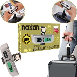 Pako Waga bagażowa Naxan hakowa turystyczna 10g - 50kg z termometrem ALP-T-091 (5906142982226) 2