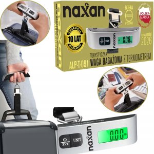 Pako Waga bagażowa Naxan hakowa turystyczna 10g - 50kg z termometrem ALP-T-091 (5906142982226) 4