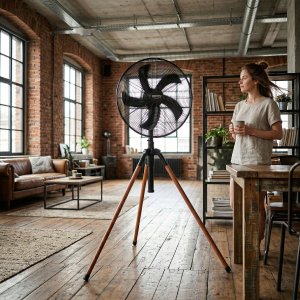 Wentylator Camry Na statywie Loft 40cm / 16 CR 7329 (5906142985494) 13
