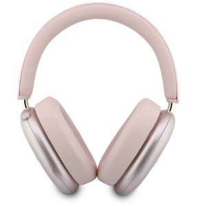 Słuchawki Guess Bezprzewodowe Metallic Script Logo ENC Wireless Headphone Pink (3666339630164) 4