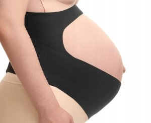 Pas ciążowy Momcozy Podtrzymujący brzuch ciążowy czarny M, YB001 3