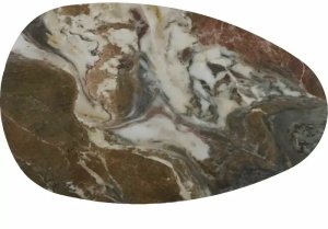 DKD Home Decor Ława GUSTO A Ceramic 118x73 brąz Patagonia (GUSTOABRMI118) 2