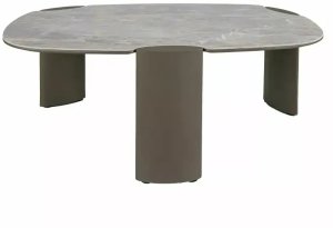 DKD Home Decor Ława ceramiczna ADORO A CERAMIC 118x75 szary GRIGIO (ADOROASZMI118) 4