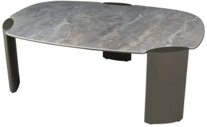 DKD Home Decor Ława ceramiczna ADORO A CERAMIC 118x75 szary GRIGIO (ADOROASZMI118) 10