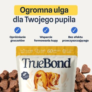 Vitabiotics TrueBond Glande+ Support suplement wspierający zdrowie gruczołów okołoodbytowych 60 kęsów / 240g 2