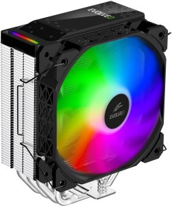 Chłodzenie CPU Evolveo QuietCool5 6x heatpipe czarny (QUIETCOOL5-BK) 2