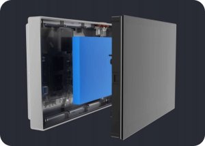 Ezviz Wideodomofon CP2 2MP srebrny 2