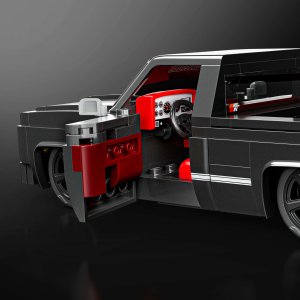 Mattel Brick Shop Klocki Hot Wheels Speed Series ’83 Chevy Silverado 225 el. (JKG42) 2