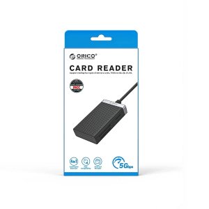 Czytnik Orico Czytnik kart pamięci CL4D-A3 USB-A 3.0 SD microSD CF MS 5 Gb/s - czarno-srebrny (6942227181084) 8