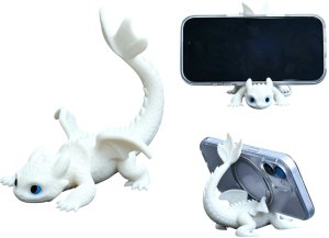 Podstawka EXQUISITE GAMING LIMITED Stojak na Telefon Biała Furia Jak Wytresować Smoka 2