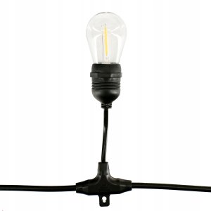 Bemko SOLARNA GIRLANDA OGRODOWA LED SOLBEE 3W 3000K 10SZT 10M IP65 CZARNA (C83-SOB-003BL-3K) 3