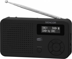 Radio Sencor Cyfrowe DAB+,FM RDS, SRD 7210B Bluetooth 5.0 LCD Akumulator (8590669391295) 2