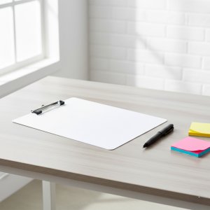 Techrebal Zestaw 3 clipboard plastikowy Biały Czarny Niebieski 13