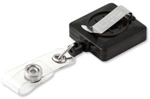 KEY-BAK Retraktor KeyBak ABadge Holder 36 BLACK 2