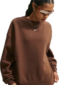 Nike Bluza damska Studio Fleece brązowa IM8082 259 L 3