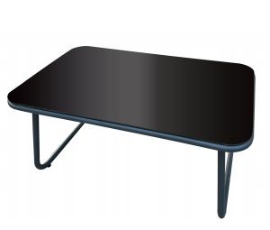 Jumi Zestaw mebli ogrodowych sofa 2 fotele i stolik czarny 5