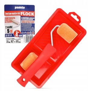 Painto Zestaw malarski kuweta + 2 wałki 5 cm + uchwyt mały 6
